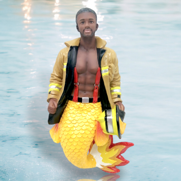 Merman Ornament - Flaming Bottom - Thumbnail 4
