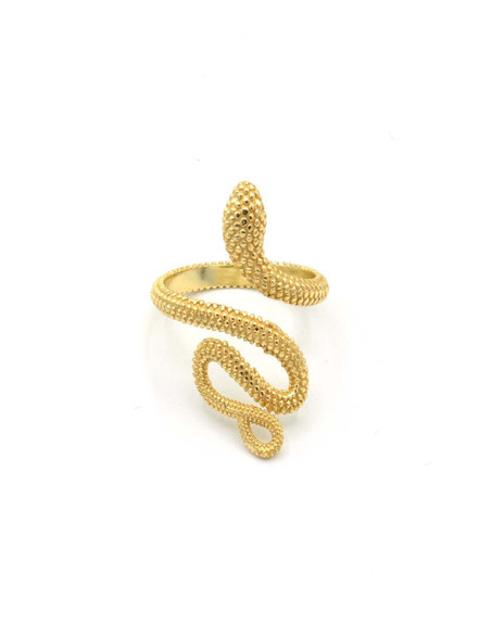 Viper Adjustable Snake Ring - Mellow Monkey