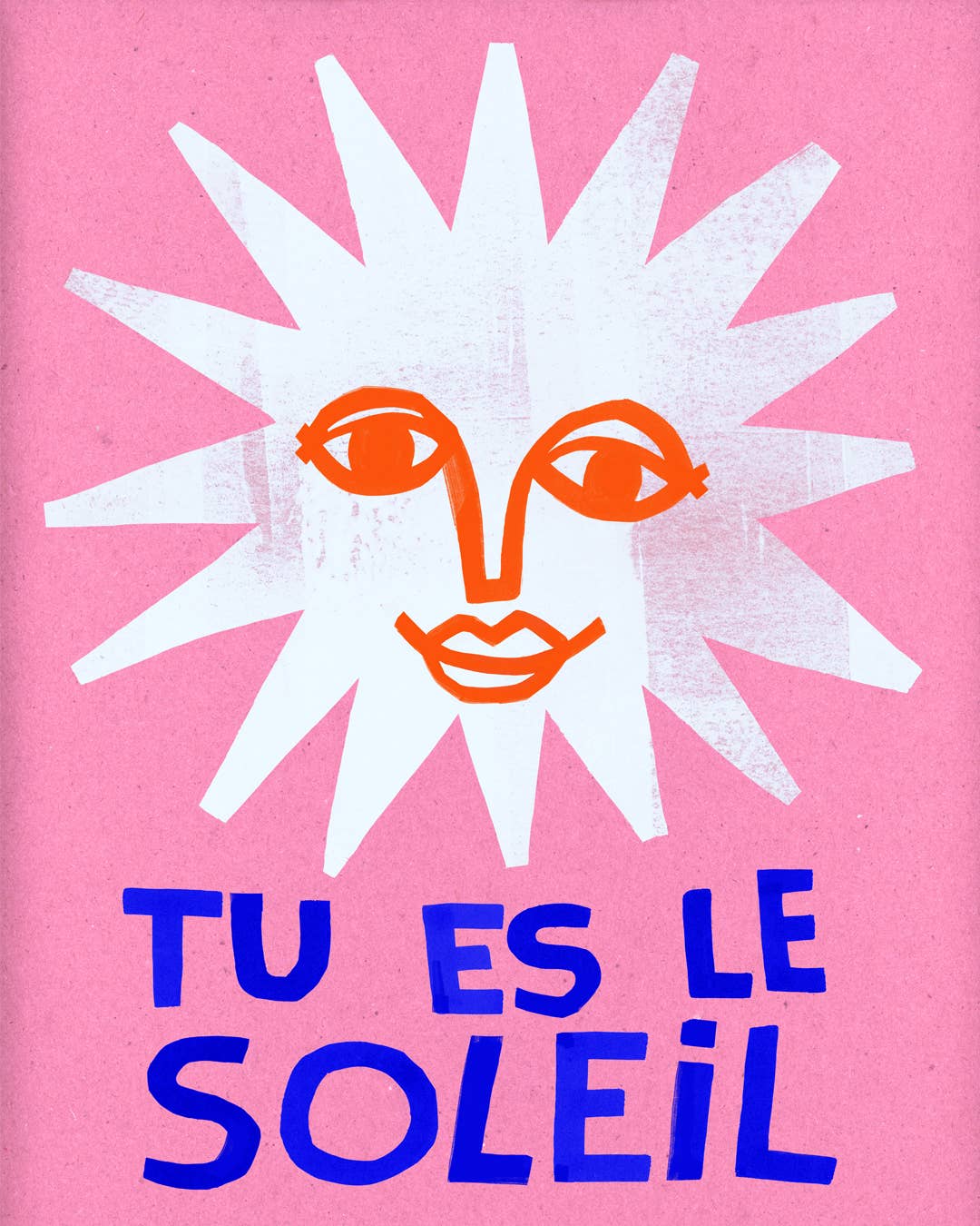 Le Soleil - Framed Art Print - 8-in x 10-in - Mellow Monkey