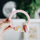 Ritzy Rattle Silicone Teether Rattles - Rainbow - Mellow Monkey