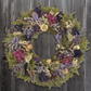 San Anselmo Dried Floral Wreath - 18-in - Mellow Monkey