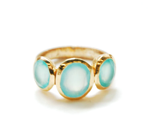 6 Sere Ring / Labradorite - Mellow Monkey