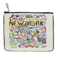 New York City Zip Pouch - Mellow Monkey