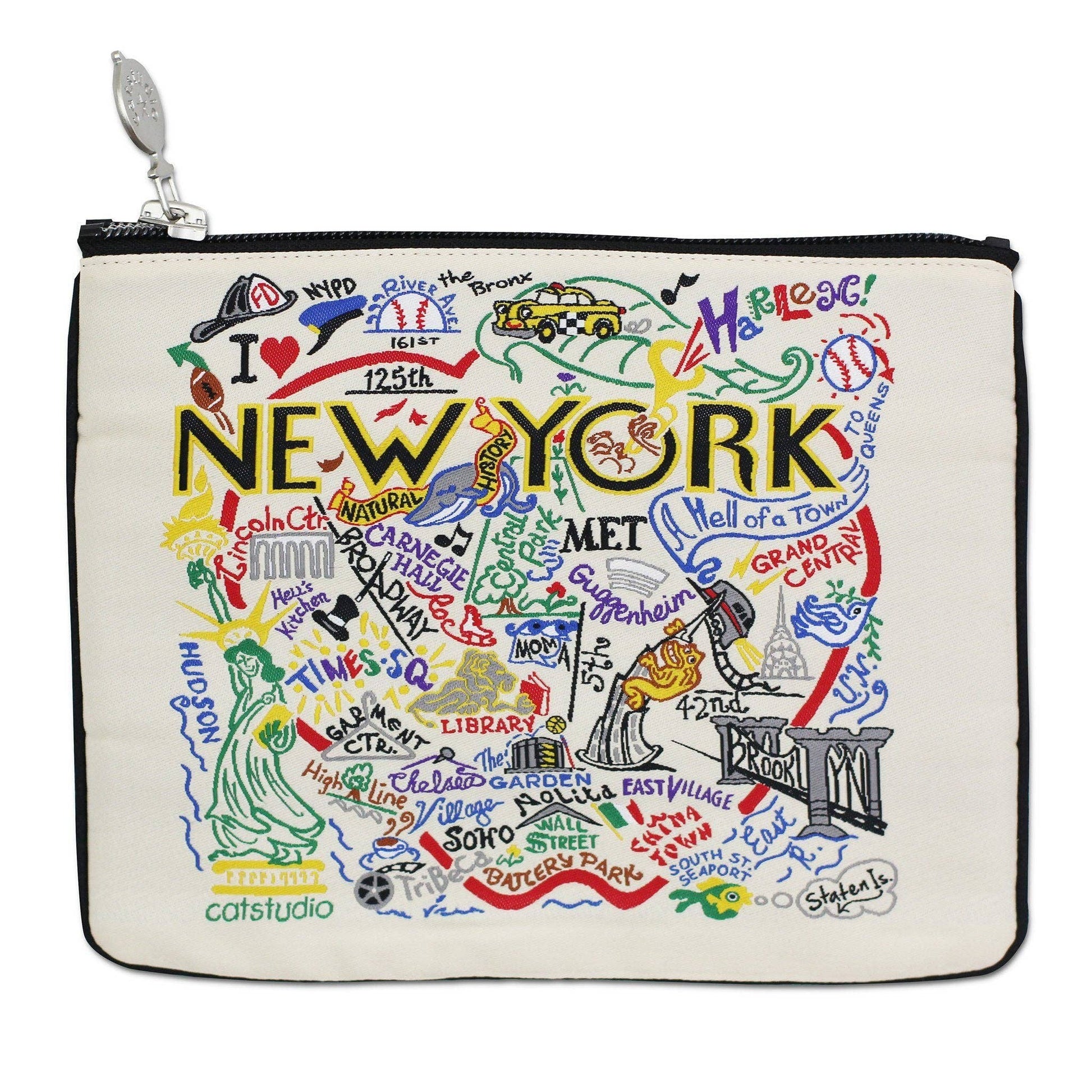 New York City Zip Pouch - Mellow Monkey