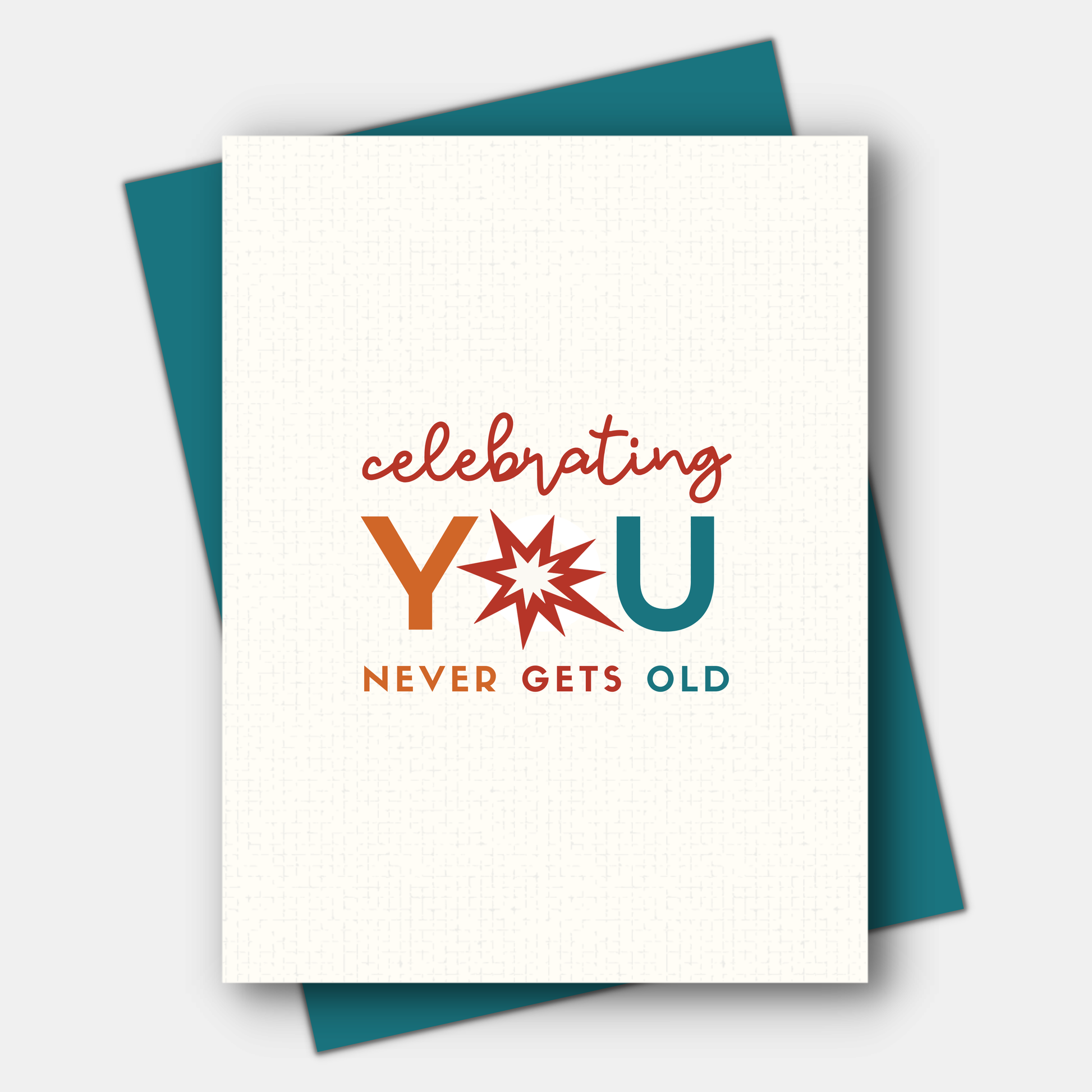Celebrating You Never Gets Old - Birthday Greeting Card - Mellow Monkey