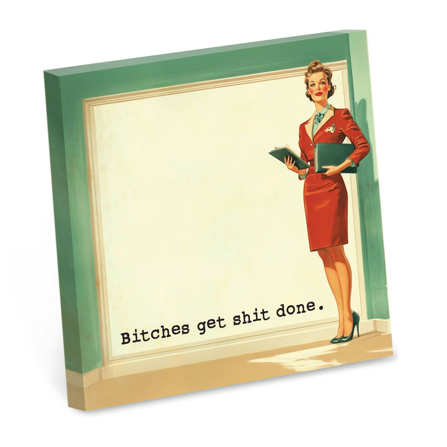 Bitches Get Shit Done - Sticky Note Pad - Mellow Monkey