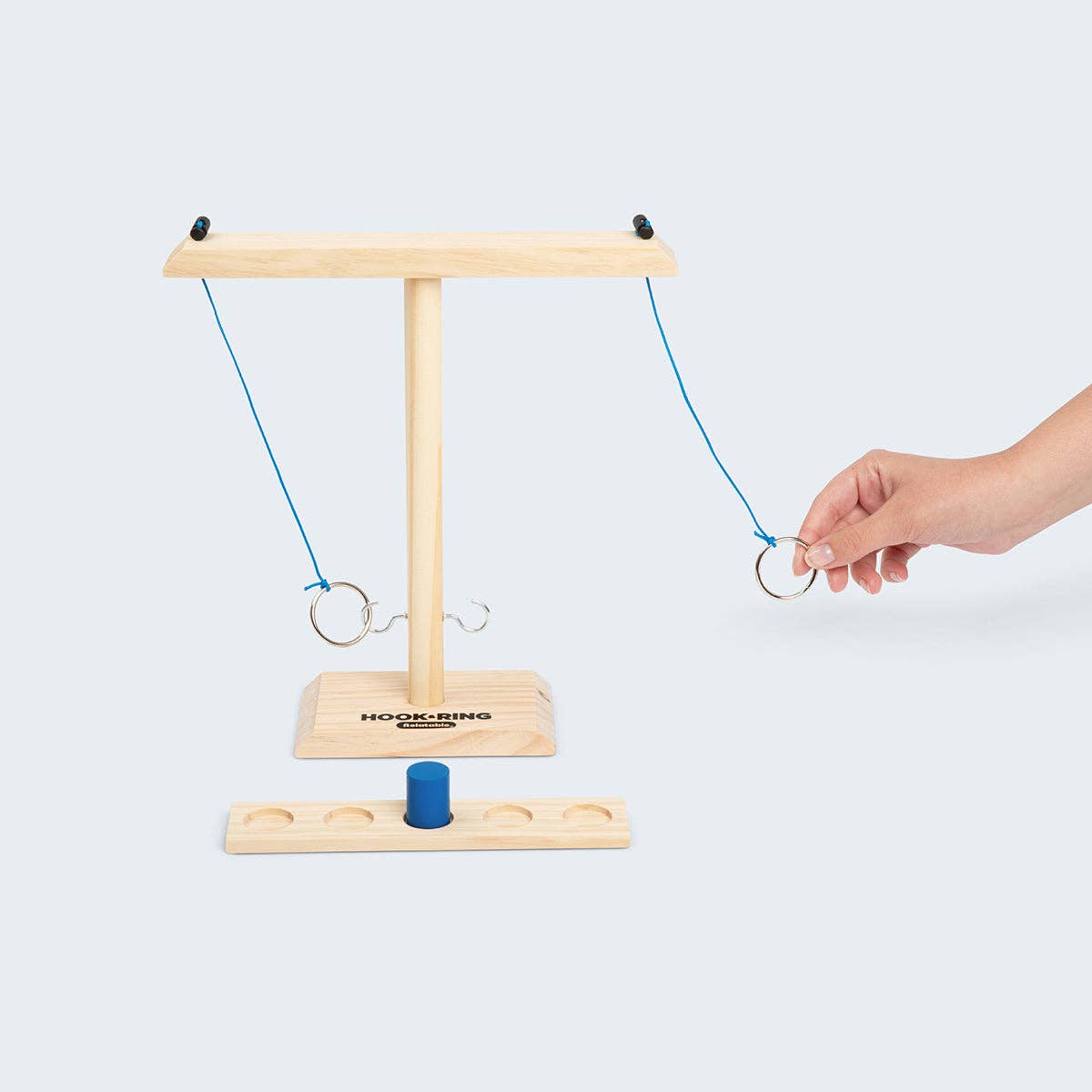 Hook & Ring – Fun Ring Toss Game - Mellow Monkey