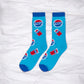 Pepsi Cans Socks - Crew Socks - Medium - Mellow Monkey