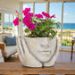 Sm Face in Hands Planter-4.5"H - Mellow Monkey