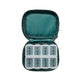 Wellness Keeper Zippered Pill & Vitamin Case Open Stock: Meadow - Mellow Monkey