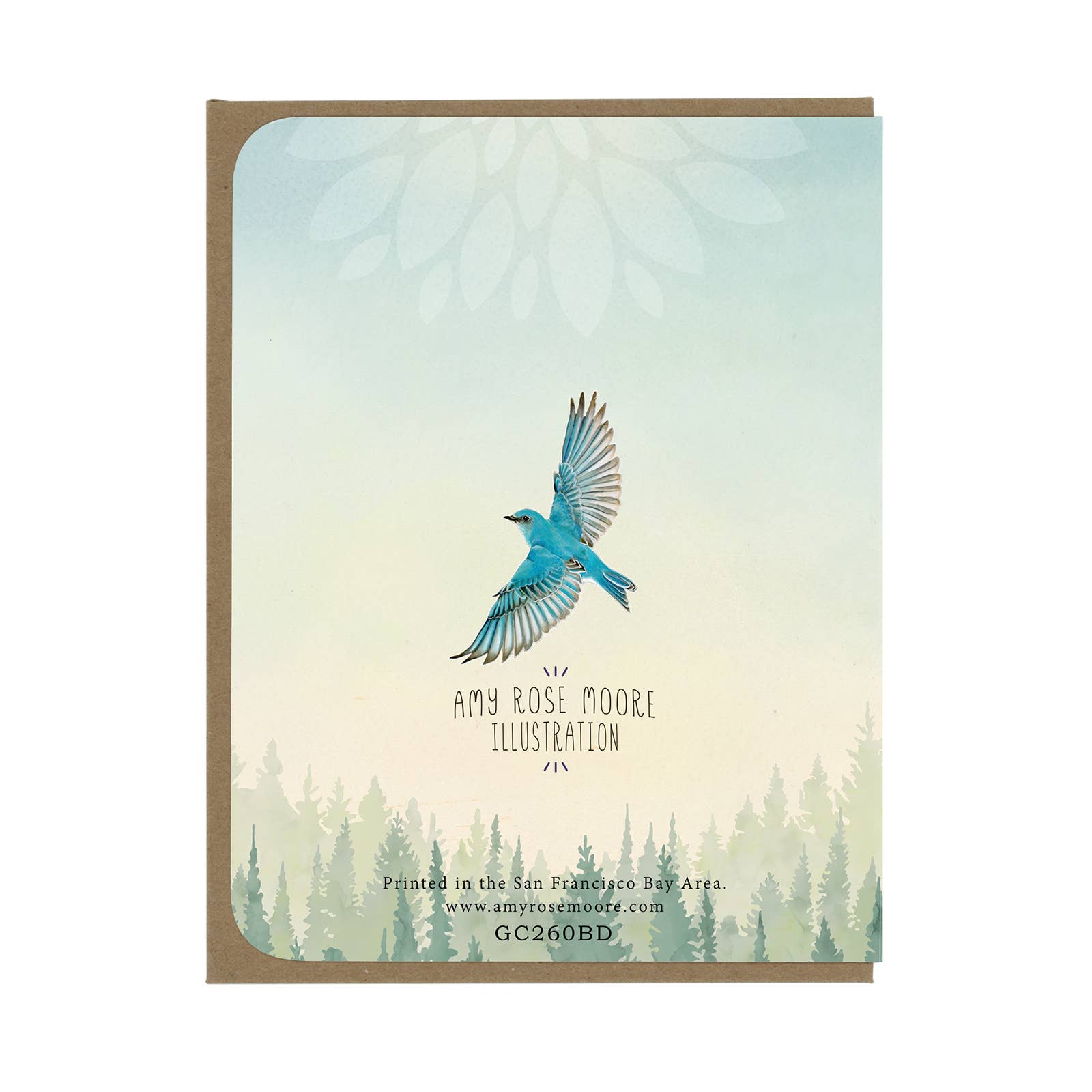Western Bluebird - Birthday Greeting Card - Mellow Monkey