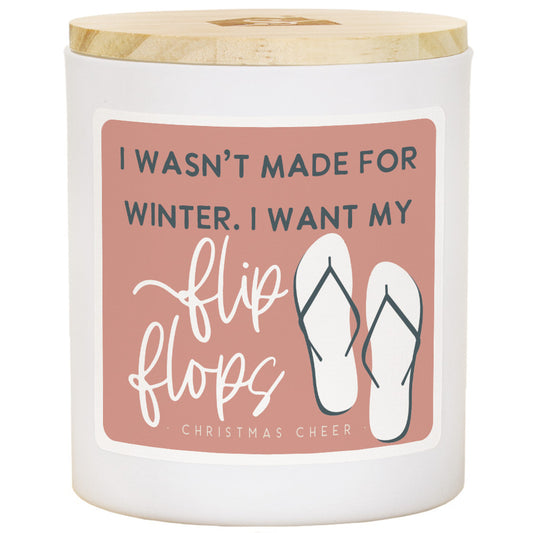 I Wasn't Made For Winter - Christmas Cheer Scented Candle - 11 oz. - Mellow Monkey