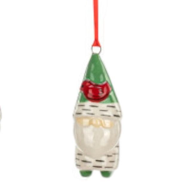 Heartful Gnome Ornament - 3-in - Mellow Monkey