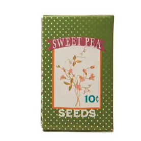 Flower Seeds Matchbox with Safety Matches - Mellow Monkey