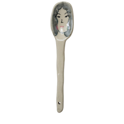 Hand Painted Stoneware Spoon - Mellow Monkey