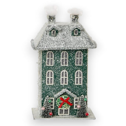 Holiday Lane Light Up House - 7-in. - Mellow Monkey