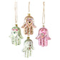 Hand of Fatima - Cody Foster Ornament - 3-1/4-in - Mellow Monkey