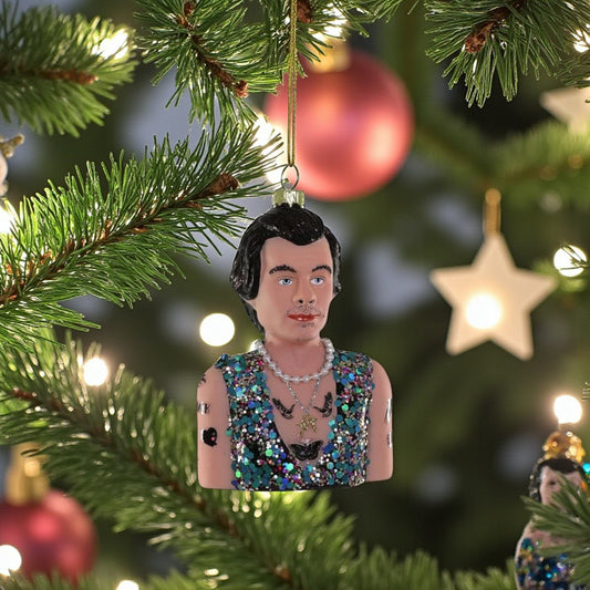 Fruit Man Popstar - Cody Foster Ornament - 5-in - Mellow Monkey