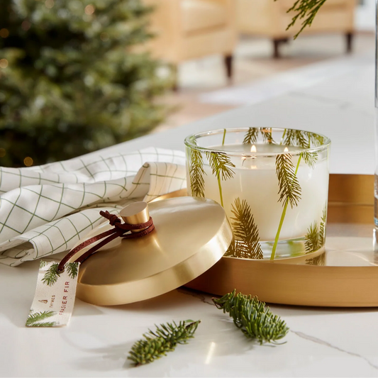 Thymes Frasier Fir Pine Needle 3-Wick Candle - 11.5-oz - Mellow Monkey