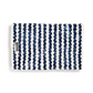 Blue and White Zigzag Stripe Ceramic Cutting Board - Mellow Monkey