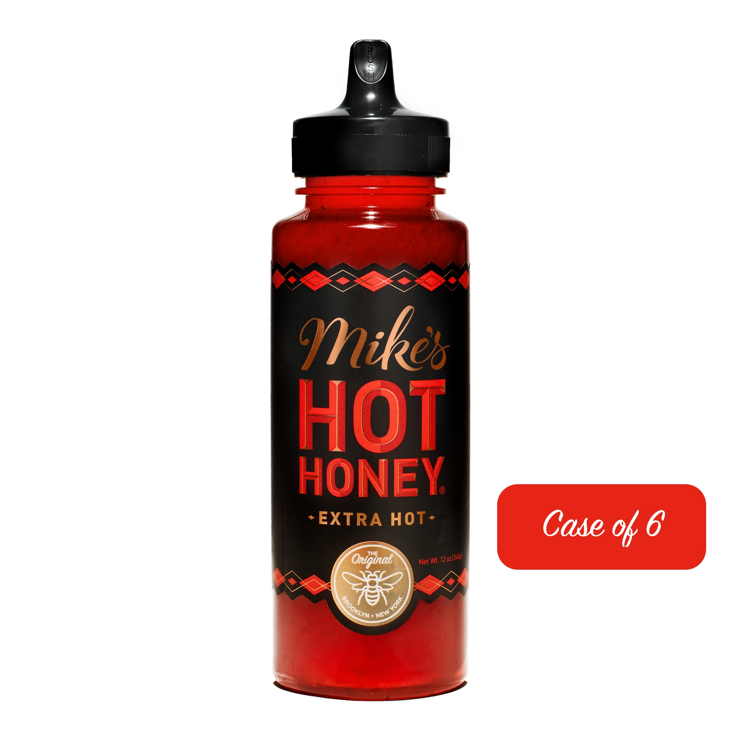 Mike's Hot Honey - Extra Hot 12 oz Squeeze Bottle - Mellow Monkey