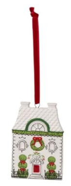 City House Ornament - December Diamonds Holiday Ornament - Mellow Monkey