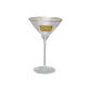 Halloween Saying Cocktail Glass with Gold Rim - 10-oz. - Mellow Monkey