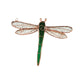 Green Dragonfly Suncatcher - 7-in - Mellow Monkey
