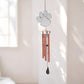 Stained Glass Pawprint Chime - 19-in - Mellow Monkey