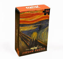 The Scream - Mini Masterpieces Jigsaw Puzzle - Mellow Monkey
