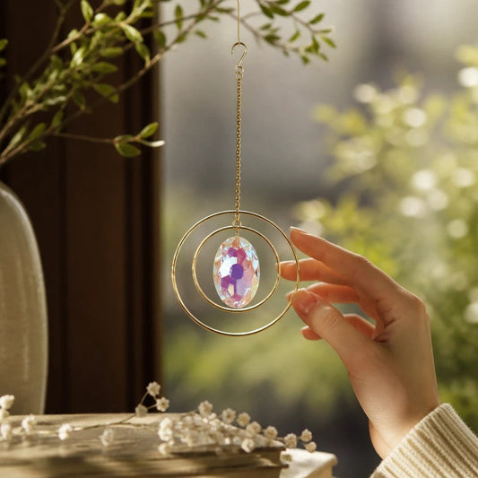 Oval Drop - Daydream Ornament Suncatcher