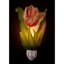 Tulip - Hand Painted Marble Night Light