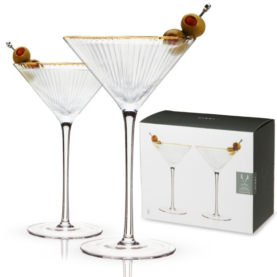 Meridian Martini Glass Set - Mellow Monkey