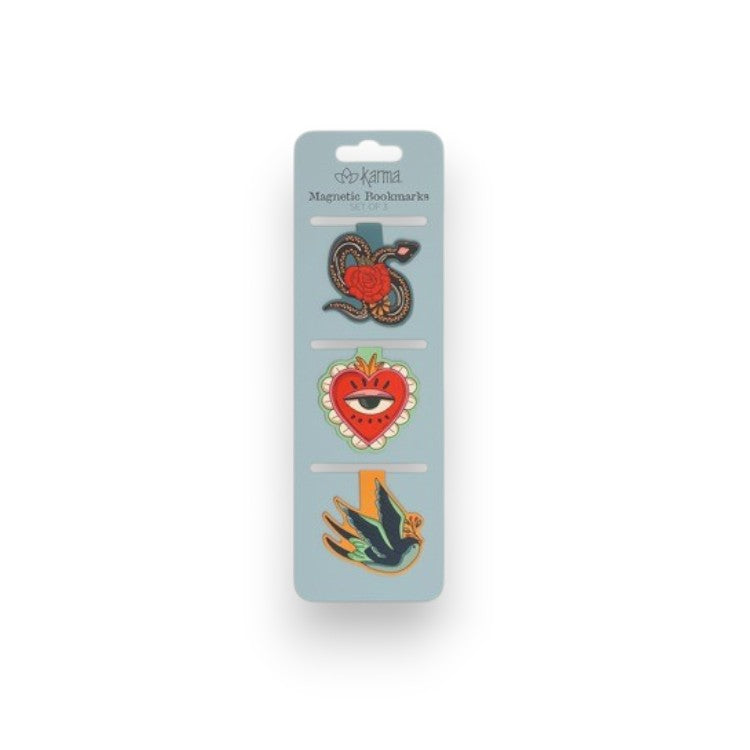 Magnetic Bookmark - Set of 3 - Mellow Monkey