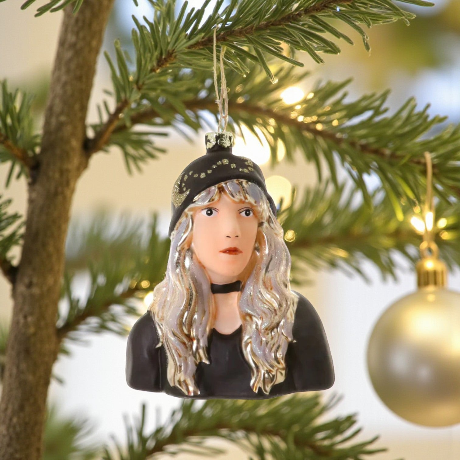 Queen of Rock n' Roll - Cody Foster Ornament - 5-in - Mellow Monkey