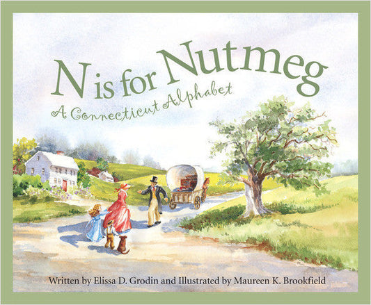 N Is For Nutmeg - Illustrated Hardcover Book - Mellow Monkey