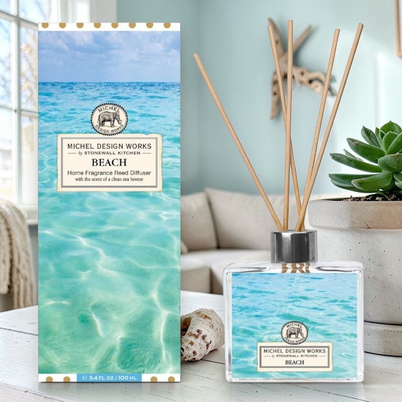 Michel Design Works Beach Home Fragrance Reed Diffuser - Mellow Monkey