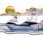 Coastal Marina Metal Wall Décor - Split Piece - Mellow Monkey
