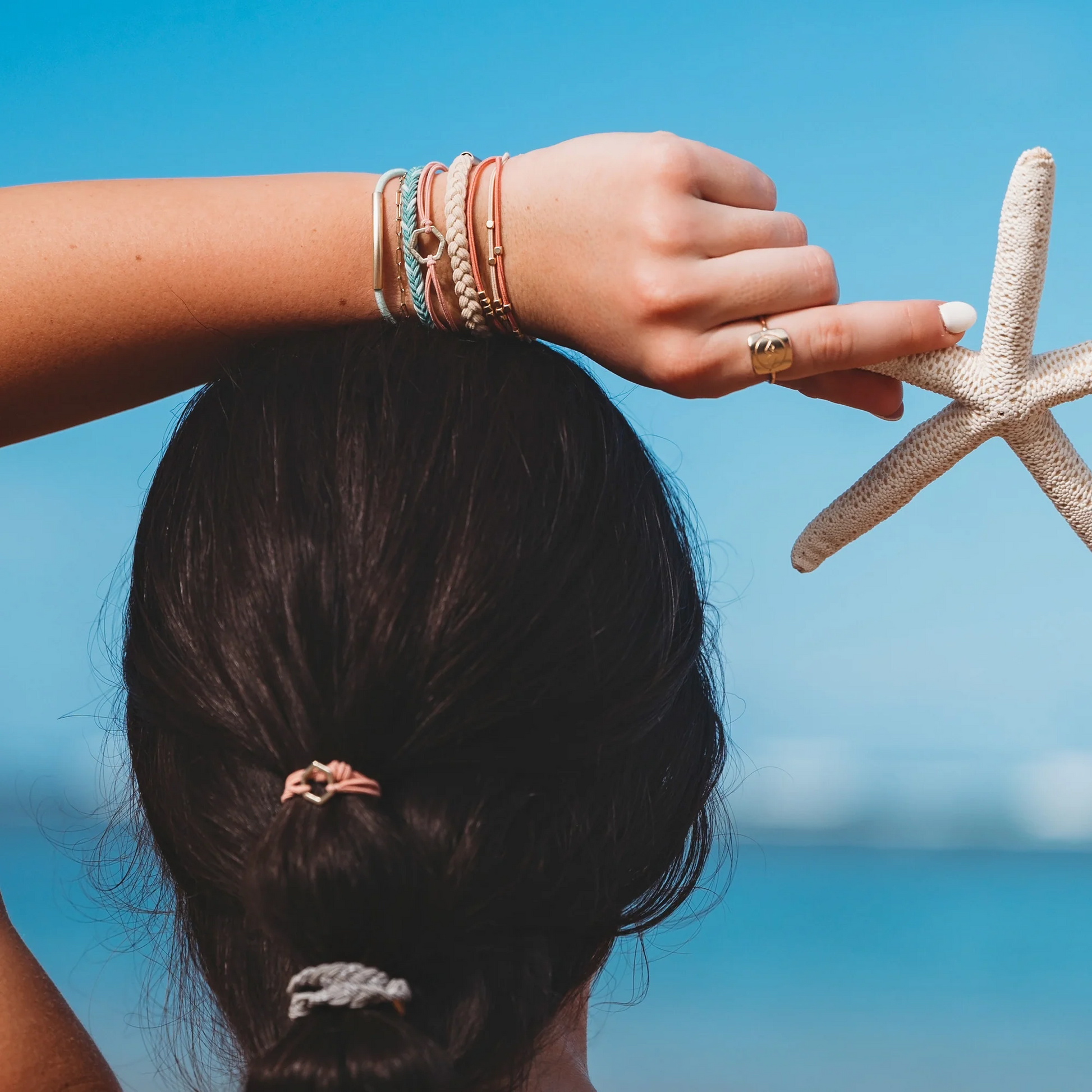 Live - Hair Tie Bracelets - Small - Mellow Monkey