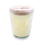 Luscious Lemon Vanilla  - Swan Creek Timeless Crystal Jar 100% Soy Candle 12-oz - Mellow Monkey