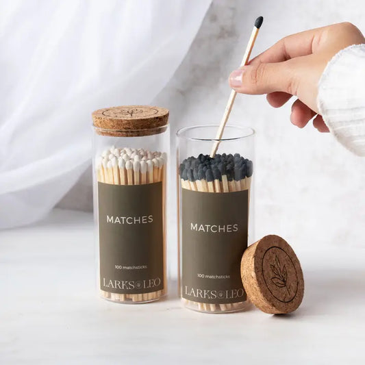 Decorative Matches in Glass Jar - Mellow Monkey