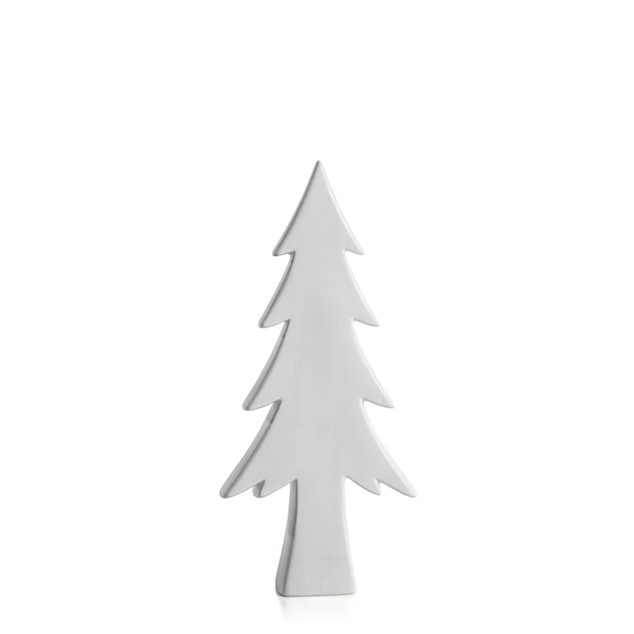 Matt White Decorative Tree - Mellow Monkey