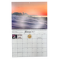 Mellow Monkey 2027 Lordship calendar featuring a January page with a snowy Stratford Point Lighthouse photograph