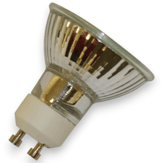 Mellow Monkey 35 watt GU10 halogen replacement bulb with a reflective glass finish for lamps and lanterns