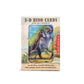 Mellow Monkey 3-D dinosaur playing cards in a poker-sized deck with lenticular 3D artwork on the box front