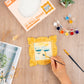 Mellow Monkey Muddies 3D wall frame painting kit featuring a pre-sculpted Monet Sunrise scene being painted by hand.