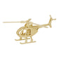 Mellow Monkey 3D wooden helicopter puzzle, made from natural plywood with grooved edges for safety.