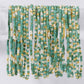 Mellow Monkey stretch seed bead bracelet set in aqua, white, and 18k gold plated brass for a layered, organic look.