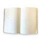 Mellow Monkey black lined journal, 8.4-in, for venting thoughts and frustrations with a touch of humor.