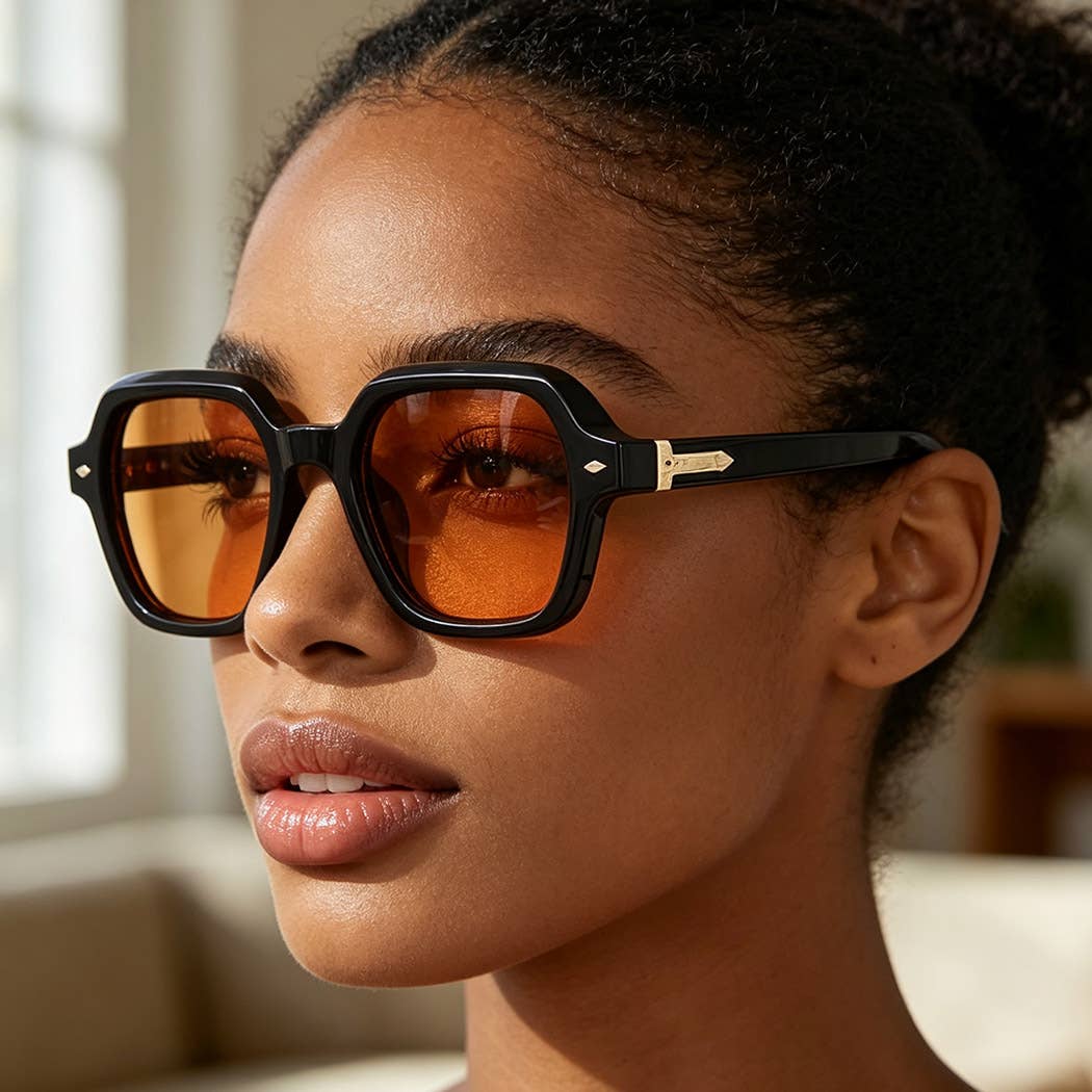 Modern Diamond Block Sunglasses – Mellow Monkey